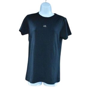 Womens Short Sleeve T Shirt Black Size Small Grumpy Tee Cotton